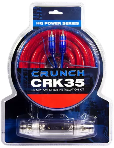 Adverteerder Laboratorium Preek Crunch CRK35 kabelset versterker aansluitset 35mm2 dikte